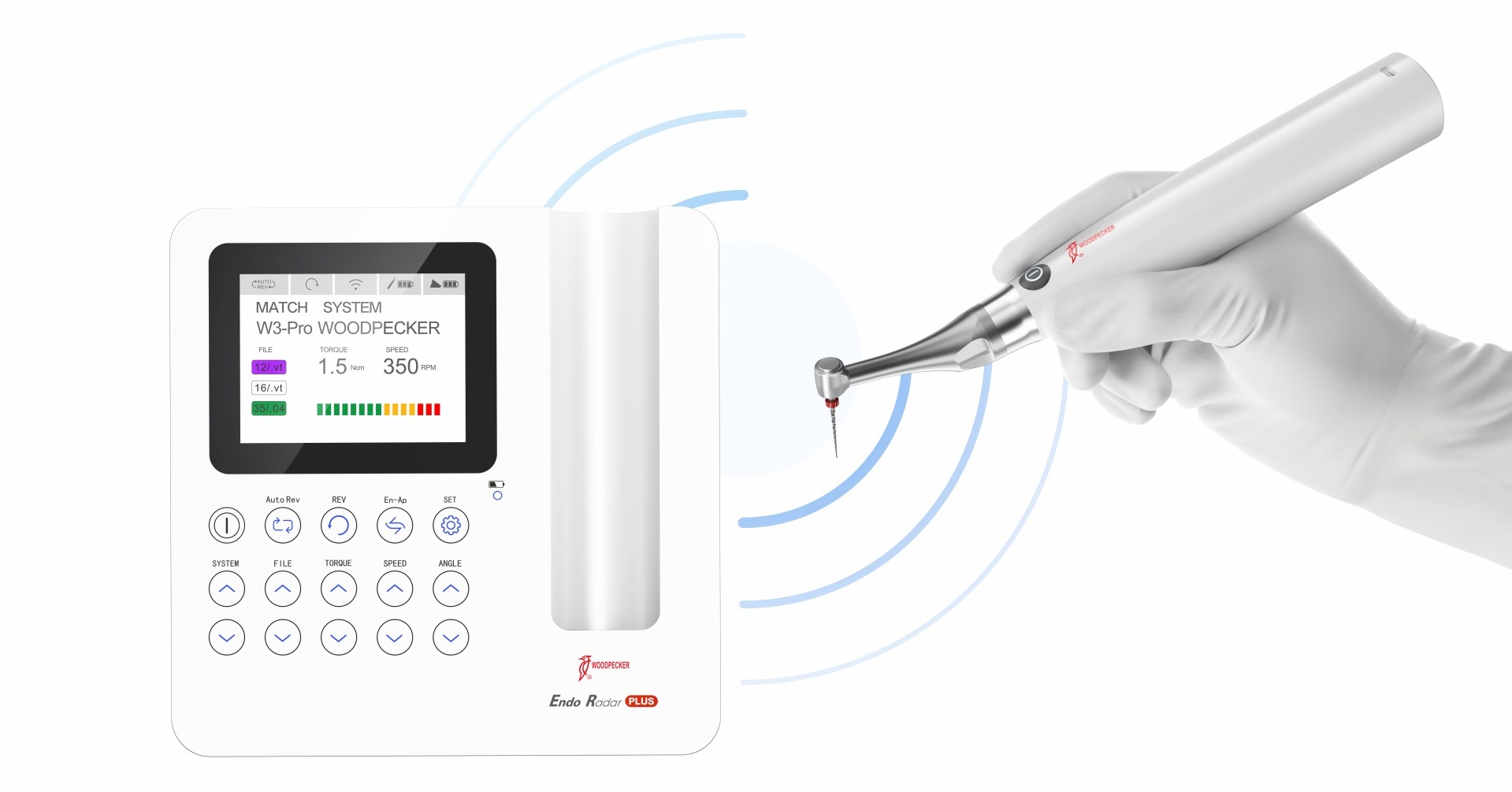 Ендомотор 	Woodpecker Endo Radar PLUS